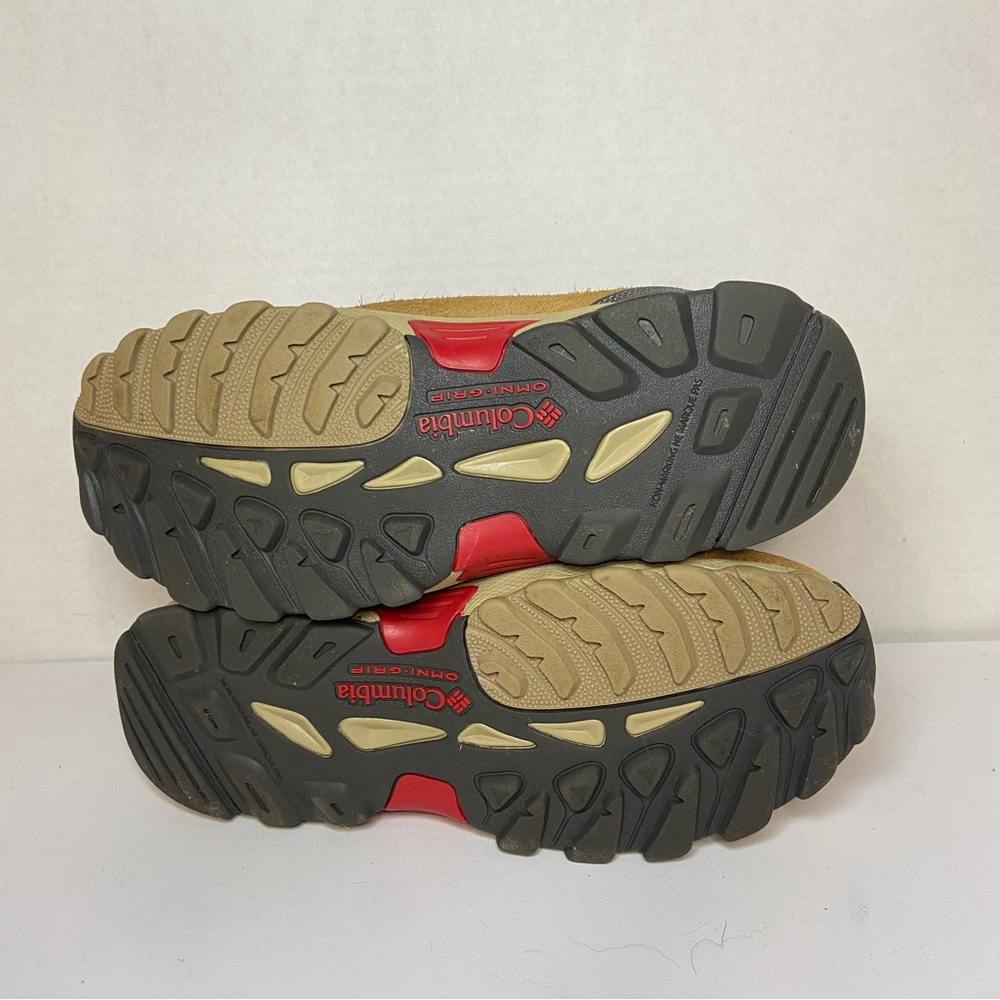 Columbia Newton Ridge Waterproof Hiking Boots Size 7 in Brown Suede - Picture 13 of 14